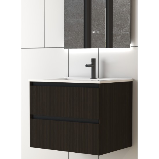 Vannas istabas skapītis ar izlietni LIRA 60, stiprināms pie sienas