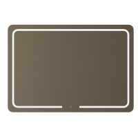 Veidrodis LOTUS 75 su LED apšvietimu