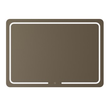 Veidrodis LOTUS 100 su LED apšvietimu