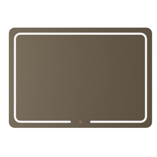 Veidrodis LOTUS 75 su LED apšvietimu