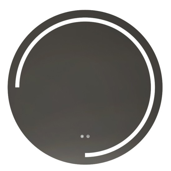 Mirror OLIVE 60 with LED lighting