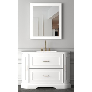 Vonios kambario spintelė su praustuvu ORCHID 120 balta Vonios kambario spintelė su praustuvu ORCHID 120 balta