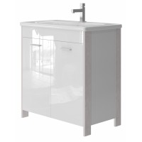 Тумба с умывальником BROOKLYN BR-80 белая