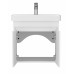 Bathroom cabinet with washbasin FLORIDA FL-55 white hanging