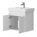 Bathroom cabinet with washbasin FLORIDA FL-55 white hanging