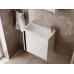 Vonios kambario spintelė su praustuvu LEO-50 balta pakabinama