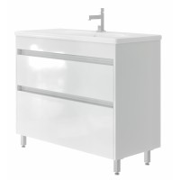 Тумба с раковиной LUTON LT-100 белый