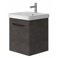 Bathroom cabinet with sink LIVORNO LVR-50 textured stone hanging