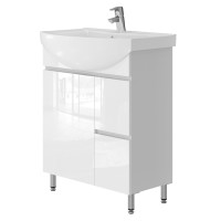 Тумба с умывальником МОНИКА M3-65 белый