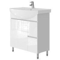 Тумба с умывальником МОНИКА M3-75 белый