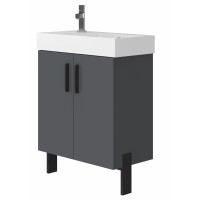 Тумба с умывальником MANHATTAN MH-65 серый