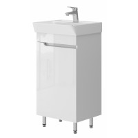 Bathroom cabinet with washbasin OZ-45 white