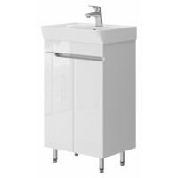 Bathroom cabinet with washbasin OZ-50 white