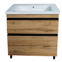 Bathroom cabinet with washbasin Primera PRM2-100 brown