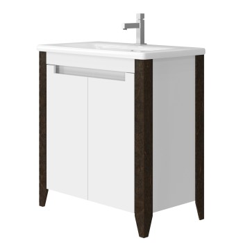 Vannas istabas skapis ar izlietni QUEEN QN-65 balts Vannas istabas skapis ar izlietni QUEEN QN-65 balts