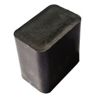 Plug for fence post external rectangle