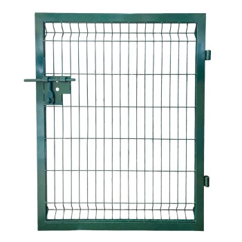 Fence gate with two columns (Ral6005)