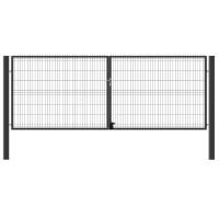 Gate with two posts 1530x3000mm (Ral7016)