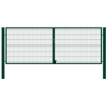 Gate with 2 posts 1530x4000 mm (Ral6005)