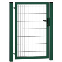 Fence gate with two columns (Ral6005)