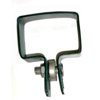 Clamp for metal fence with screws green (Ral6005)