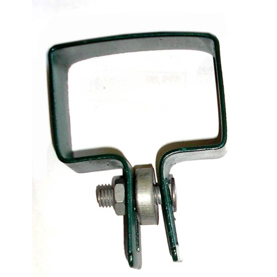 Apkaba metalinei tvorai užbaigimo su tvirtinimo varžtais žalia (Ral6005)