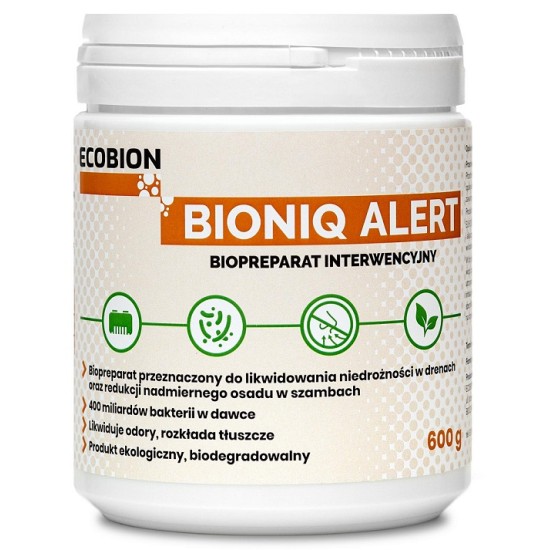 Biopreparāts Bioniq Alert 600 g