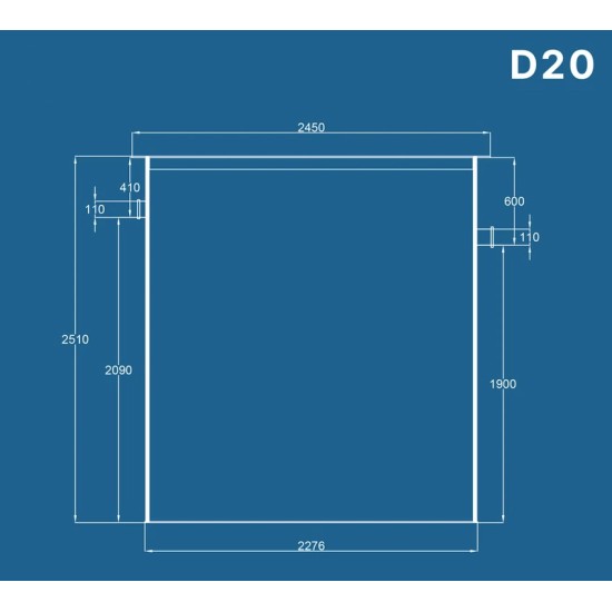 Nuotekų valymo įrenginys DEIMANTAS D-20 (20 žm.)