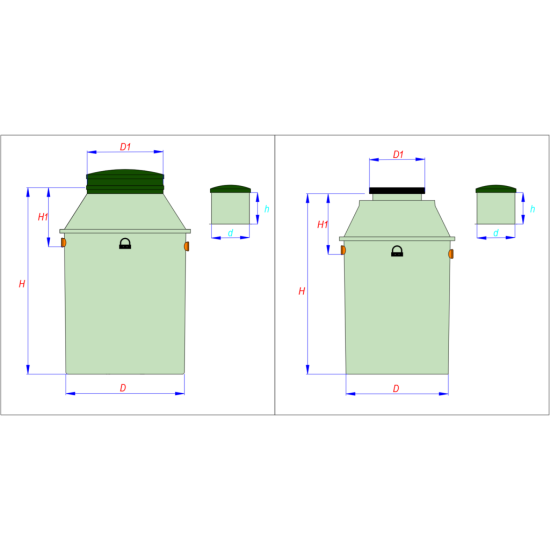 Įrenginys FEL-15 70cm įgil. automatizuotas (15 žm.)