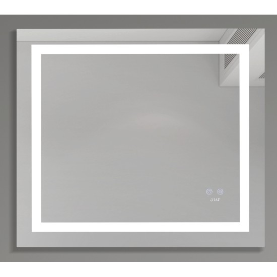 Spogulis 45625 LED ar pretmiglošanas funkciju