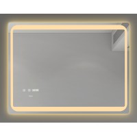 Veidrodis 45630 LED išmanus su funkcija nuo rasojimo, laikrodžiu ir termometru