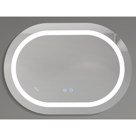 Spogulis 46192 LED viedais ar pretmiglošanas funkciju