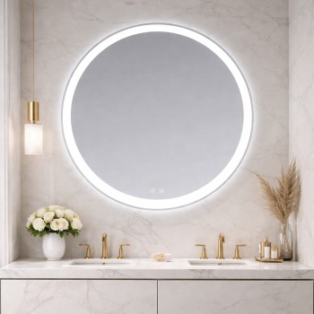 Veidrodis AG001 su LED apšvietimu 600x24 Veidrodis AG001 su LED apšvietimu 600x24