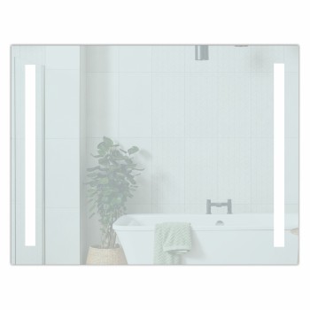 Spogulis F931 PLUS LED ar pretmiglošanas funkciju un pulksteni Spogulis F931 PLUS LED ar pretmiglošanas funkciju un pulksteni