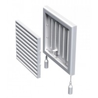 Ventilation grille with cover 154x154 MV100RS