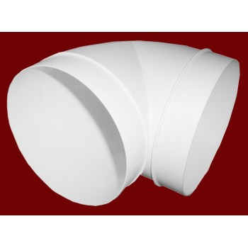 Alkūnė plast. d150mm kampas 90 323 Alkūnė plast. d150mm kampas 90 323