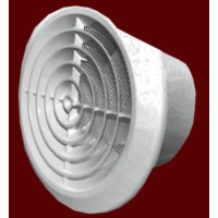 Grotelė ventiliacinė luboms, apvali d150 KOS150