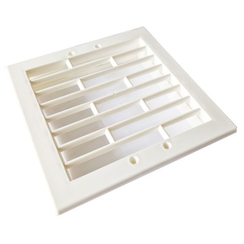 Grotelė ventiliacinė 140x140 balta