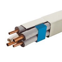 Kanalas 90x65mm (L-2), baltas su apsaugine plėvele