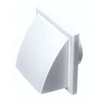 Grotelė vent. su atb. vožtuvu balta d100 MV102VK