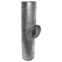 Vamzdis su plokščia atšaka 120-160 su tarpine