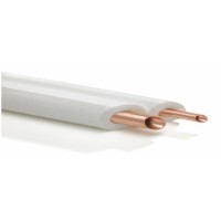 Vamzdis izoliuotas varinis dvigubas 1/4x3/8 6.35mm 9.52mmx0.8mm 20m