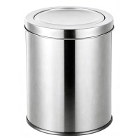 Waste bin AVARD-5L stainless steel chrome