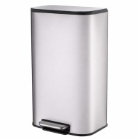 Waste bin FIERO-20L stainless steel matt