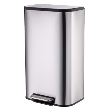 Waste bin FIERO-20L stainless steel matt Waste bin FIERO-20L stainless steel matt