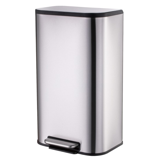 Waste bin FIERO-20L stainless steel matt
