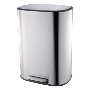 Trash can REXITE-12L stainless steel matt