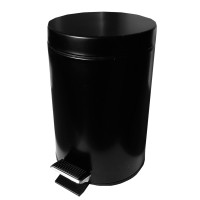 Trash can COMBO-3L black