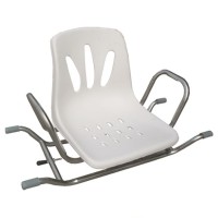 The chair is placed on the bathtub H793S with armrests