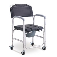 Toilet chair with wheels H8802L